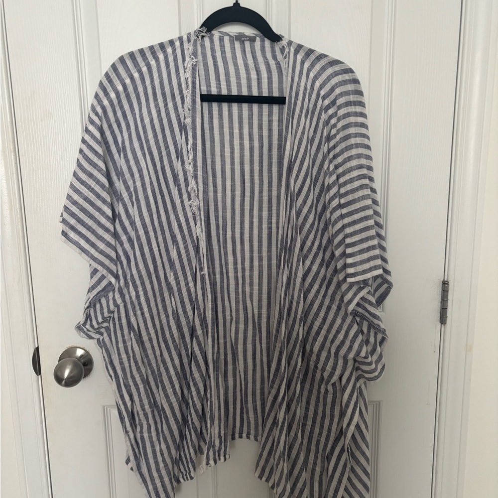 Aerie Striped Cover Up/Overpiece